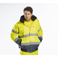 Portwest® C465 Warnschutz 3-in-1 Kontrast Pilotjacke...