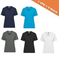 James & Nicholson® Ladies BIO Workwear T-Shirt...