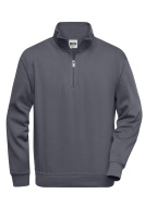 James & Nicholson® Workwear Half Zip Sweat  JN831