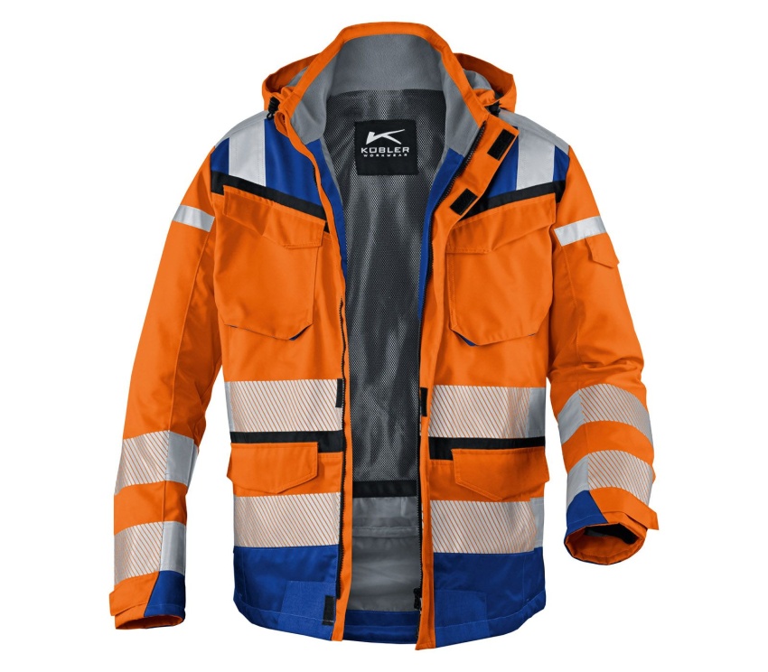 KÜBLER REFLECTIQ Warnschutz-Wetterjacke SYMPATEX® PSA 2