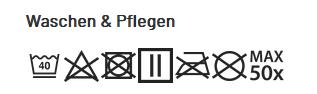 Wasch & Pflegehinweis C465