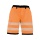 Korntex® EOSST - Hi-Vis Shorts mit schwarzen Partien -