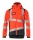 HI- VIS Rot / Schwarzblau 22210