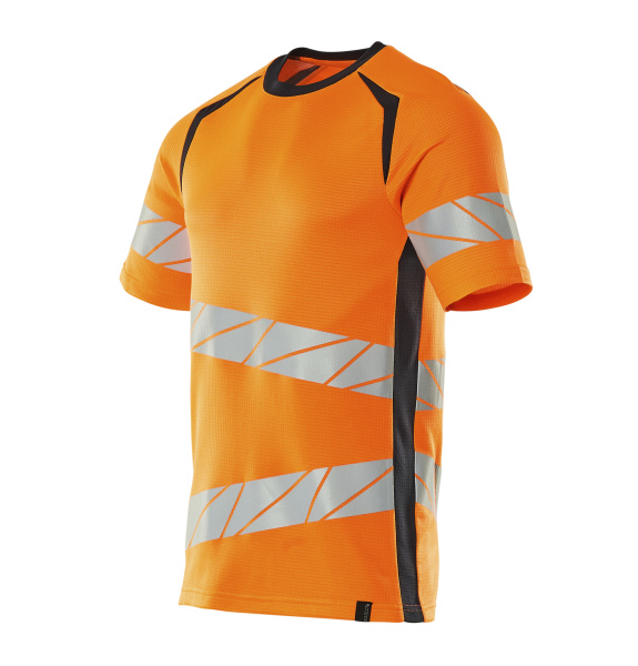 HI-VIS Orange / Schwarzblau 14010